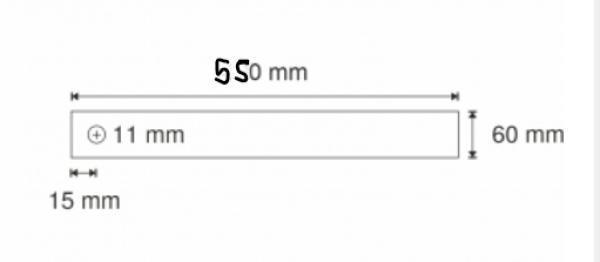 UNi Welle Ø 60x550 mm C45